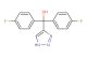 bis(4-fluorophenyl)(1H-1,2,3-triazol-4-yl)methanol