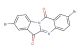 2,8-dibromoindolo[2,1-b]quinazoline-6,12-dione