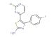 5-(2-chloropyrimidin-4-yl)-4-(4-fluorophenyl)thiazol-2-amine