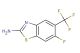 6-fluoro-5-(trifluoromethyl)benzo[d]thiazol-2-amine