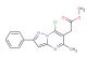 methyl 2-(7-chloro-5-methyl-2-phenylpyrazolo[1,5-a]pyrimidin-6-yl)acetate