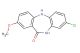 8-chloro-2-methoxy-5H-dibenzo[b,e][1,4]diazepin-11(10H)-one