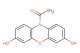 1-(3,7-dihydroxy-10H-phenoxazin-10-yl)ethan-1-one