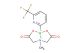 4-methyl-2,6-dioxo-8-(6-(trifluoromethyl)pyridin-2-yl)hexahydro-[1,3,2]oxazaborolo[2,3-b][1,3,2]oxazaborol-4-ium-8-uide