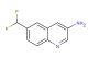 6-(difluoromethyl)quinolin-3-amine