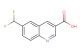 6-(difluoromethyl)quinoline-3-carboxylic acid