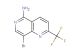 8-bromo-2-(trifluoromethyl)-1,6-naphthyridin-5-amine