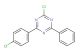 2-chloro-4-(4-chlorophenyl)-6-phenyl-1,3,5-triazine