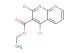 ethyl 2,4-dichloro-1,8-naphthyridine-3-carboxylate