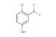 4-chloro-3-(difluoromethyl)phenol