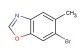 6-bromo-5-methyl-1,3-benzoxazole