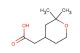 2-(2,2-dimethyltetrahydro-2H-pyran-4-yl)acetic acid