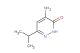 4-amino-6-isopropylpyridazin-3(2H)-one