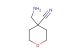 4-(aminomethyl)tetrahydro-2H-pyran-4-carbonitrile