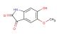 6-hydroxy-5-methoxyindoline-2,3-dione