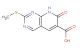 2-(methylthio)-7-oxo-7,8-dihydropyrido[2,3-d]pyrimidine-6-carboxylic acid