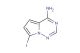 7-iodopyrrolo[2,1-f][1,2,4]triazin-4-amine