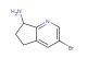 3-bromo-6,7-dihydro-5H-cyclopenta[b]pyridin-7-amine