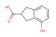 4-hydroxy-2,3-dihydro-1H-indene-2-carboxylic acid