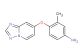 4-([1,2,4]triazolo[1,5-a]pyridin-7-yloxy)-3-methylaniline